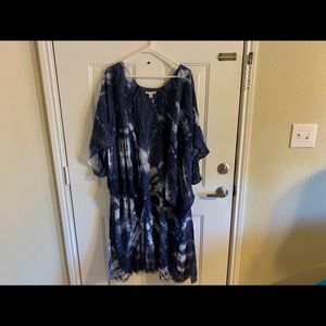 Tie Dye Kimono Top